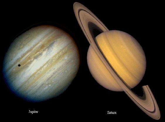 Nubes y tormentas en Júpiter y Saturno: Observaciones y modelos